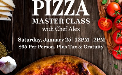 Pizza Masterclass with Chef Alex at Forno Bistro