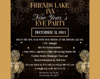 new year's eve at friends lake inn