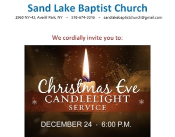 Candlelight Christmas Eve Service