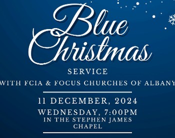 Blue Christmas at the First Church in Albany