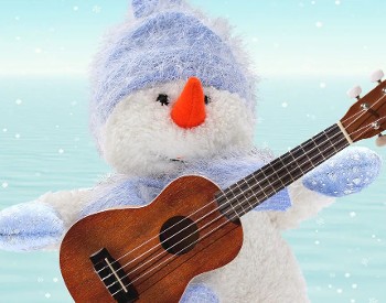 Snowman with Uke