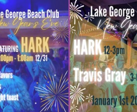 lake george beach club featuring hark, travis gray