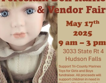 Porcelain Doll Raffle and Vendor fair