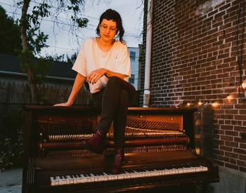 Sophia on piano