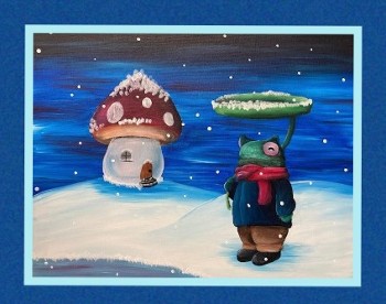 winter frog