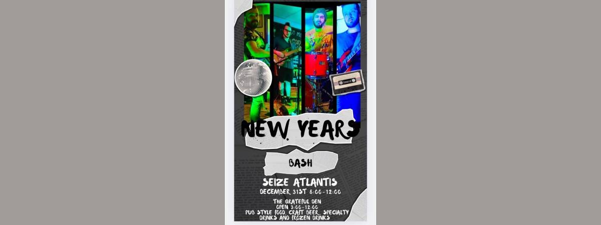 new years eve bash at grateful den