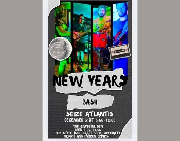 new years eve bash at grateful den