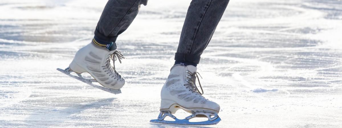 Ice skating