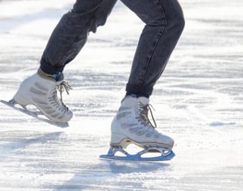 Ice skating