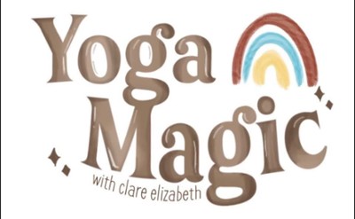 Yoga Magic with rainbow