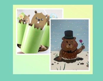 Art Workshops for Kids: Groundhog Day!