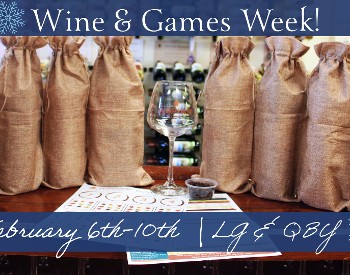 Wine & Games Week at Adirondack Winery!