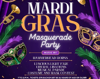 Mardi Gras Party Flyer