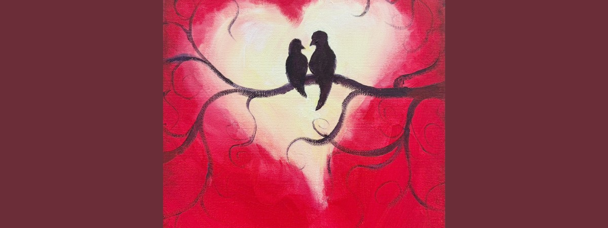 Love Birds Paint and Sip