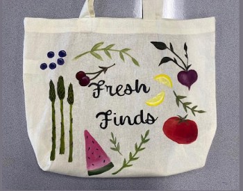 Farmer’s Market Tote Bag Painting Workshop @ Nine Pin Cider Works