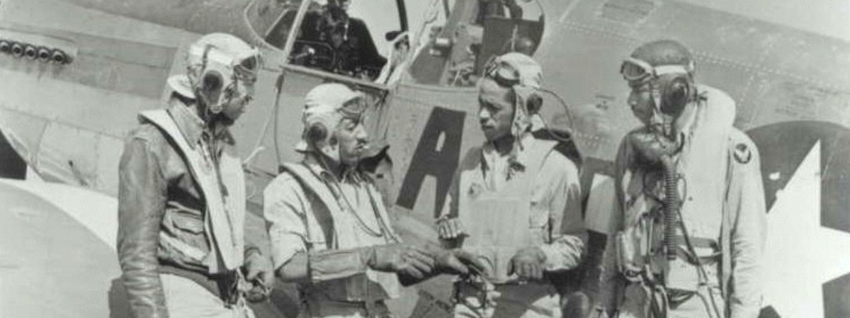 Tuskegee Airmen: Clarence Dart, Elwood Driver, Herbert Houston, Alva Temple,