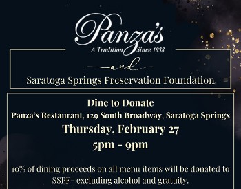 Panza's and SSPF Dine to Donate