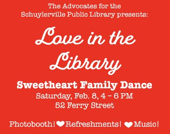 love in the library event