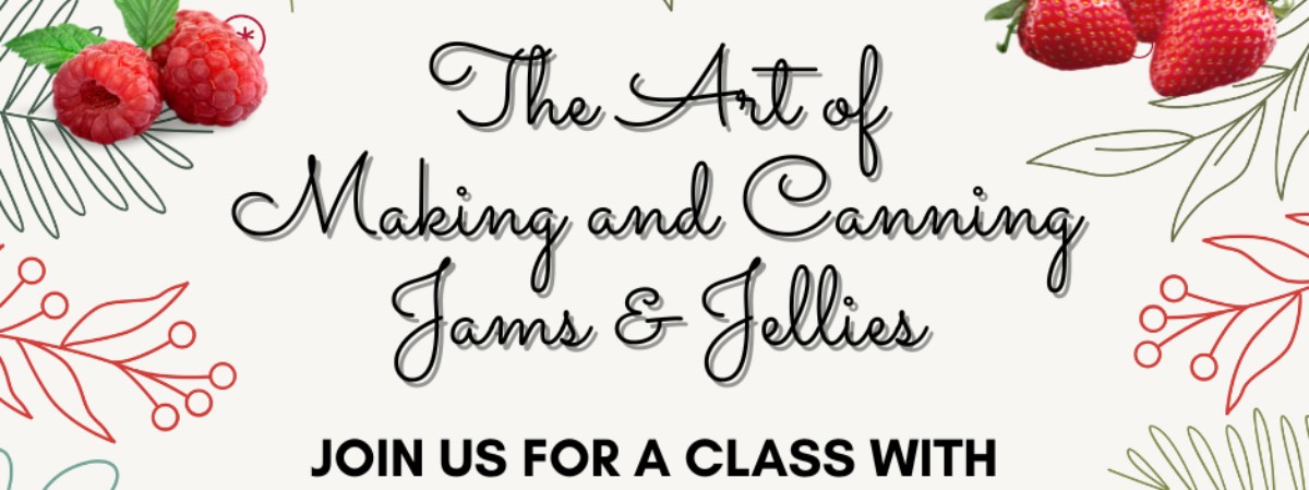 The Art of Making and Canning Jams and Jellies, photos of fruits and jam jars