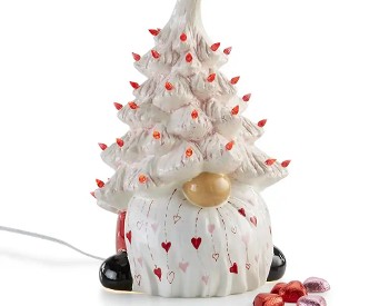 Decorate Your Own Valentine's Day Gnome with Multi Colored Lights! Just $55!