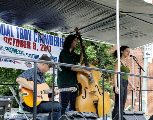 musicians on stage