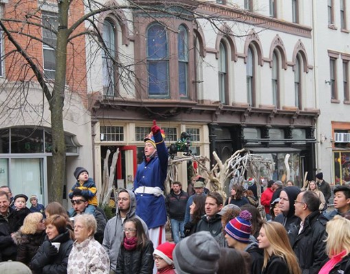 crowd at event