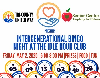 Tri-County United Way's Intergenerational Bingo Night