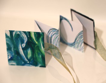 Creative Coffee Hour: Handmade Accordion Books