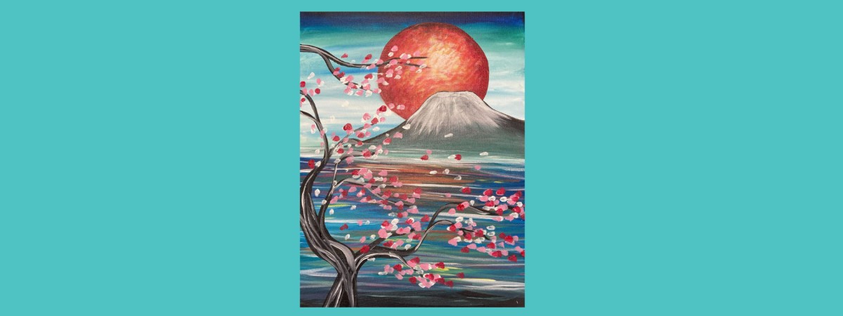 Sakura Paint & Sip Event