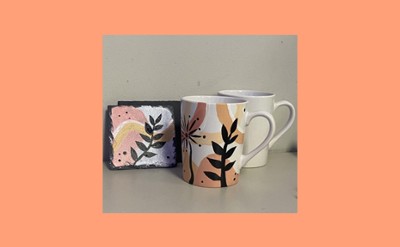 Mug & Slate Coaster Paint & Sip Event