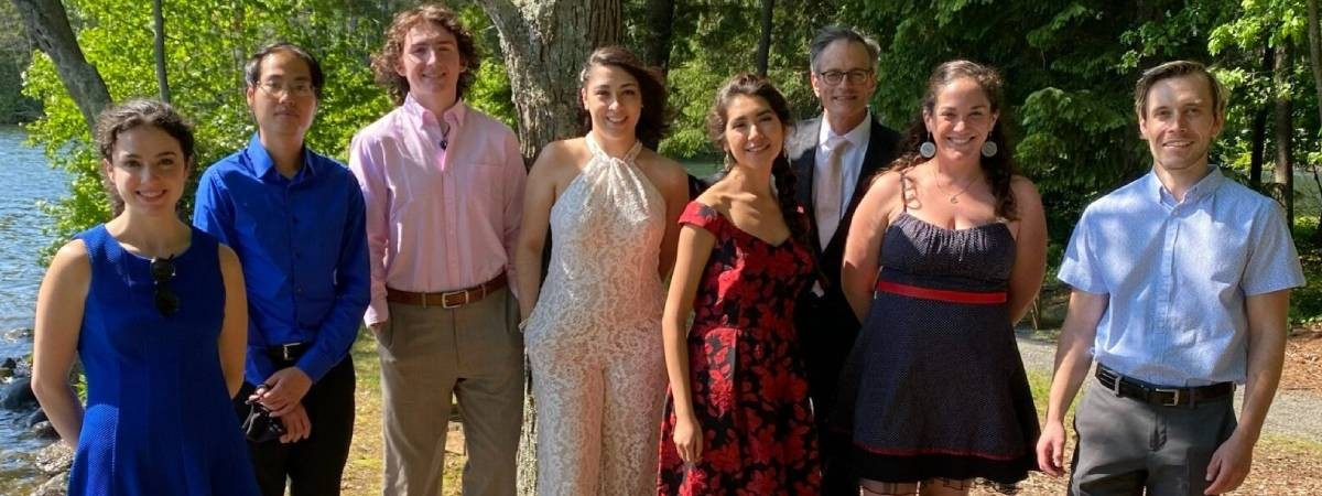 young musical performers pose