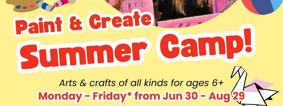 summer camp at paint and drip