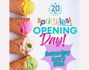 sprinkles opening day