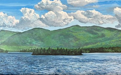 Summer on Lake George by Lynn Shanks