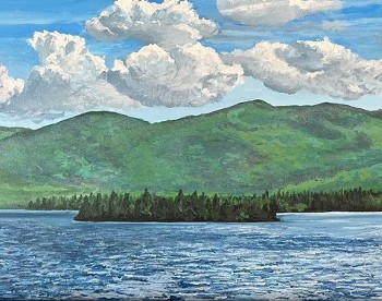 Summer on Lake George by Lynn Shanks