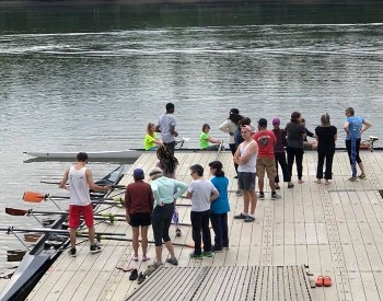 National Learn to Row Day at Albany Rowing Center