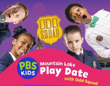 Flyer with registration info for ODD SQUAD event at MLPBS