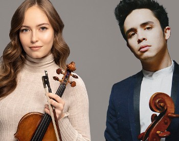 Geneva Lewis, violin and Jay Campbell, cello