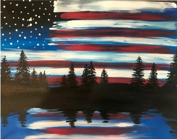 Adirondack American Flag