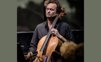 man with cello