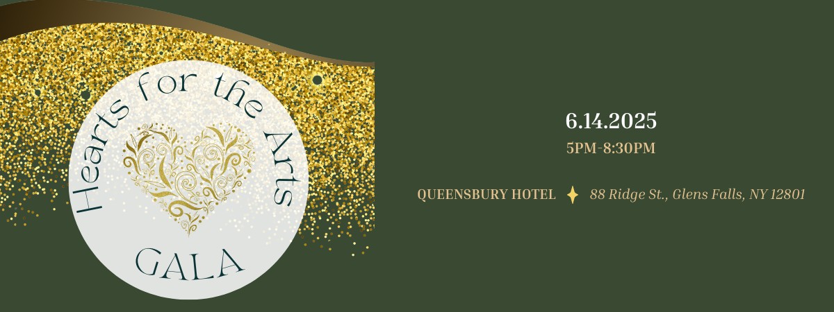 Banner for Hearts for the Arts Gala