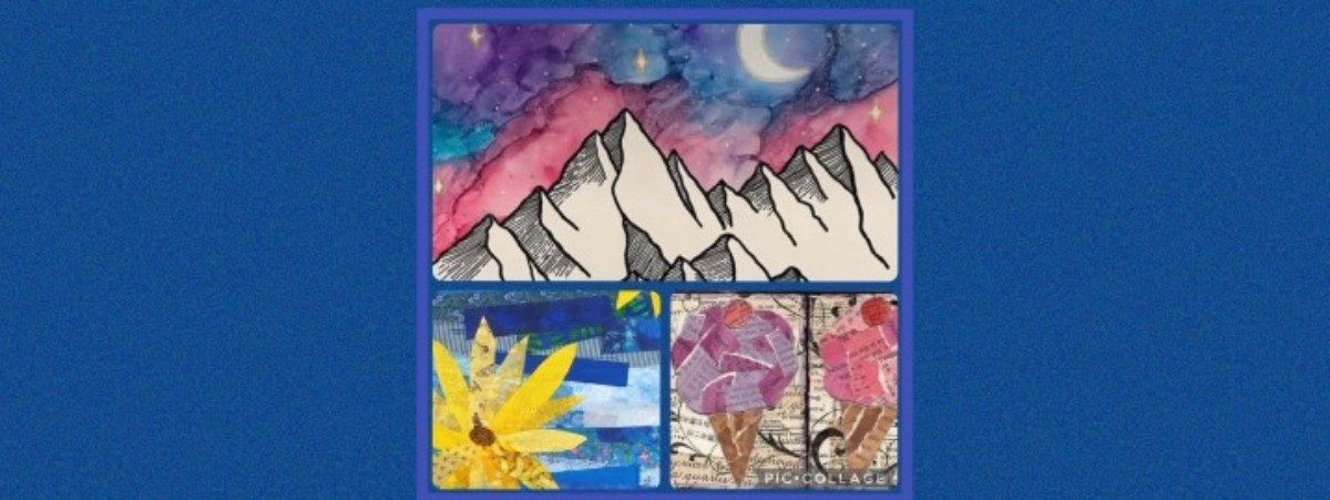 mixed media camp