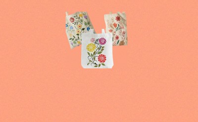 Floral Tote Bag Painting Workshop @ Dancing Grain Farm Brewery