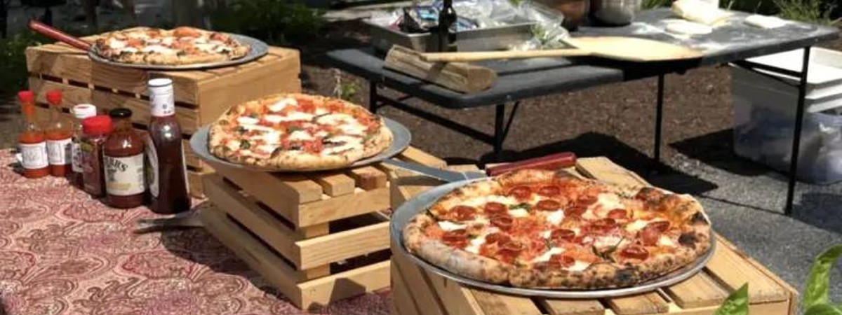 wood-fired pizza