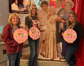 Pretty Pink Golden Gals!