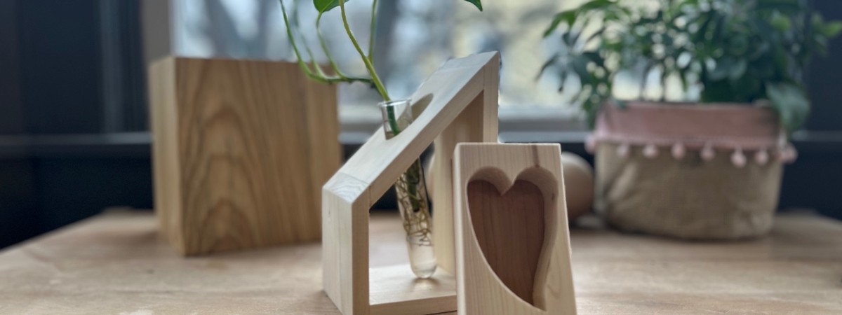 photo of propagation station and heart box prototype
