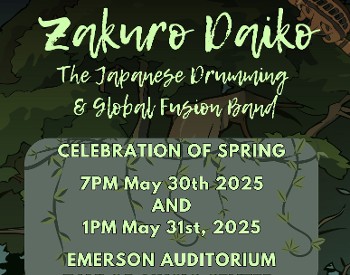 Japanese drumming poster
