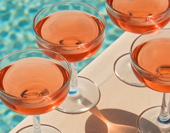 Sparkling rosé wines