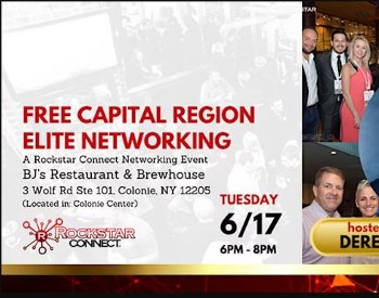 Free Capital Region Elite Rockstar Connect Networking Event (June, NY)