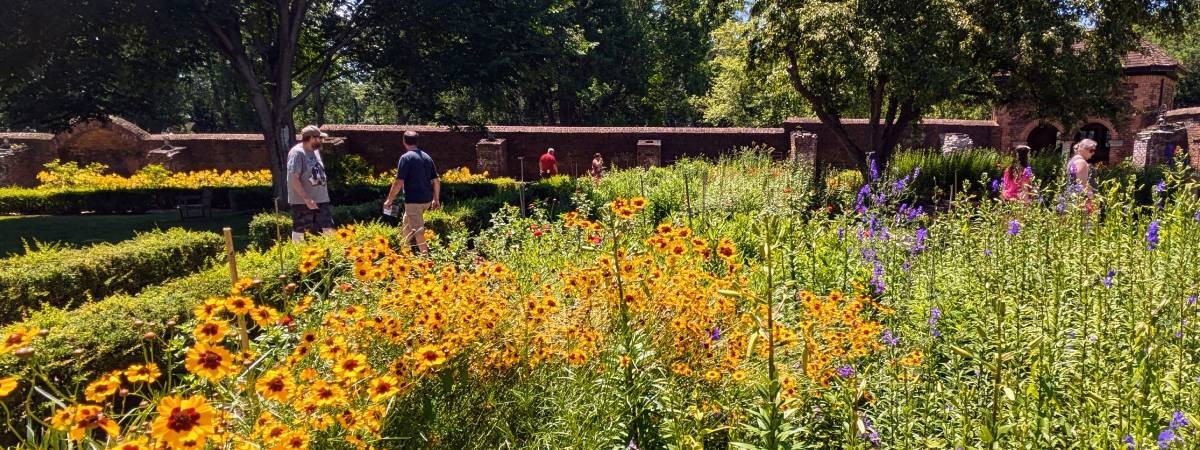 garden at fort ticonderoga